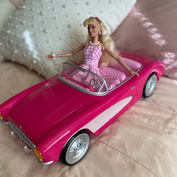 Barbie Movie Popcorn Bucket Car & Doll